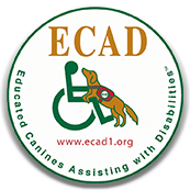 ECAD Educated Canines Assisting with Disabilities logo